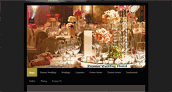 Desktop Screenshot of magicaleventsandweddings.com